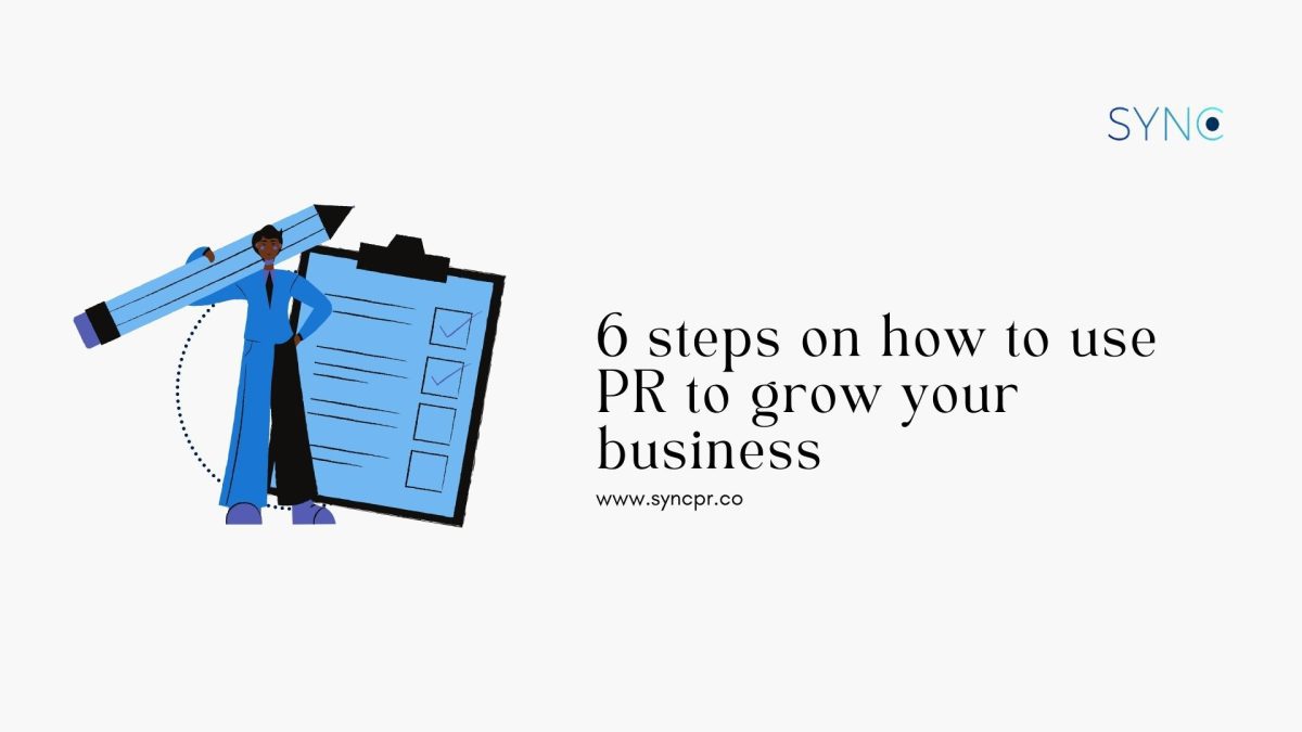 Blog header - how to use PR to grow your business