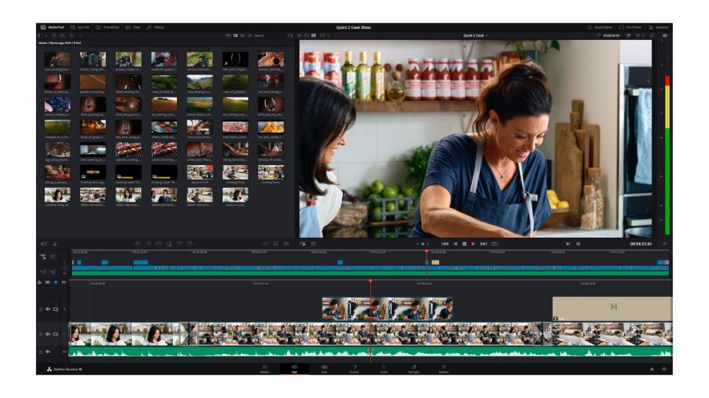 There are free video tools like DaVinci Resolve that help so many entrepreneurs