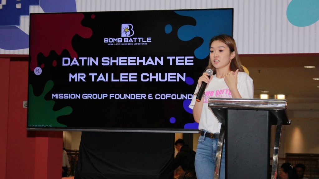 Datin Sheehan Speech at the Bomb Battle launch