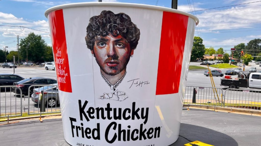 This experiential PR activity was a huge hit for KFC