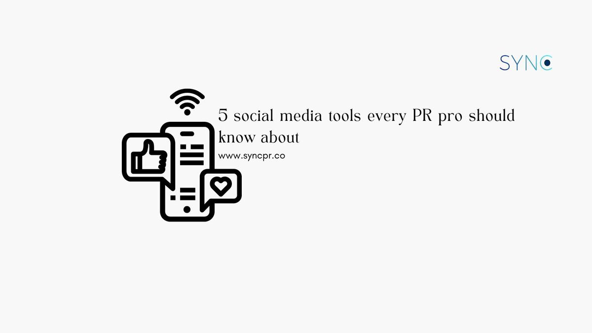 social media tools for pr professionals